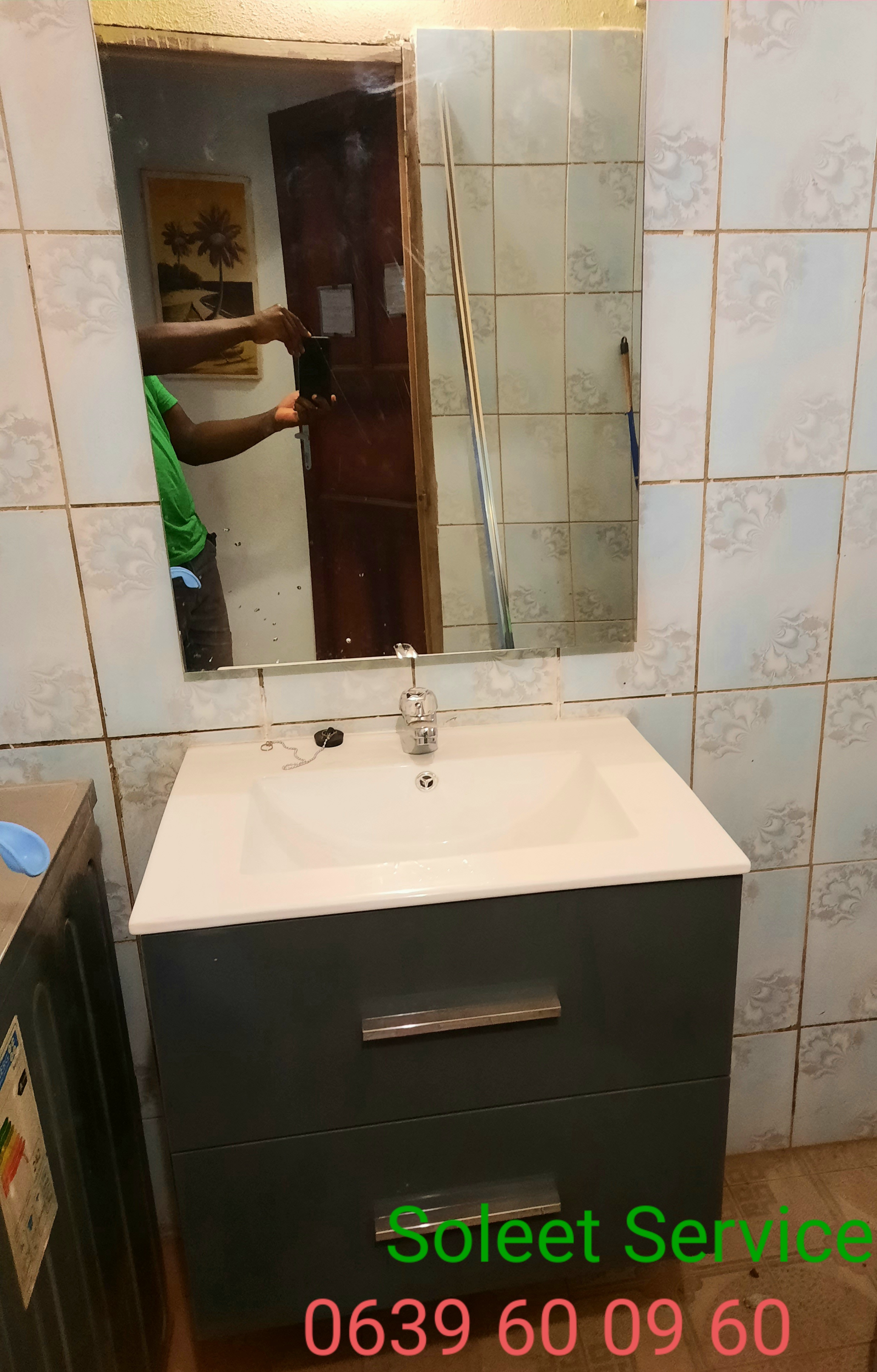 Rénovation salle de bain à M'tsangamouji